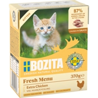 Bozita Kitten kip stukjes in saus natvoer kat 12 x 370 g product name