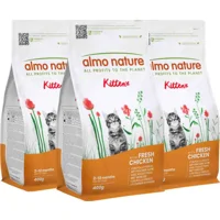 3x Almo Nature Kattenvoer Droog Life Maintenance Kitten Kip & Rijst 400 gr 3x Almo Nature Kattenvoer Droog Life Maintenance Kitten Kip & Rijst 400 gr