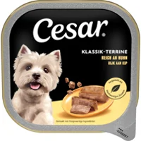 10x Cesar Hondenvoer Nat Classic Terrine Kip 300 gr 10x Cesar Hondenvoer Nat Classic Terrine Kip 300 gr