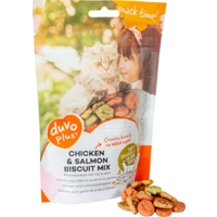 Duvo+ Biscuits - Kip- en zalm mix - 50 gram product name