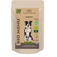 15x BF Petfood Biofood Organic Kalkoen Menu 150 gr product name