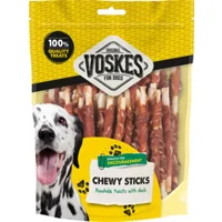 10x Voskes Hondensnack Runderhuid Sticks Eend 100 stuks 10x Voskes Hondensnack Runderhuid Sticks Eend 100 stuks