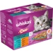 Whiskas 1+ Duo Surf & Turf in gelei multipack (12 x 85 g) 1 verpakking (12 x 85 g)