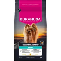 Eukanuba Yorkshire Terriër Adult hondenvoer 2 x 3 kg Eukanuba Yorkshire Terriër Adult hondenvoer 2 x 3 kg