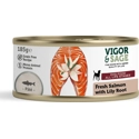 Vigor&Sage Hondenvoer Vers-in-Blik Zalm - Lily Root 185 gr