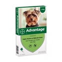 Advantage 40 Hond tot 4 kg 4 pipetten