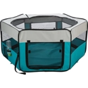 Trixie puppy ren turquoise / grijs 130x130x55 cm
