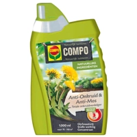 Anti-onkruid En Anti-mos 1 Liter Tegen Ongedierte - Werkt al binnen 24 uur - Voor onkruid, mos, algen en aanslag - Goed voor 110 m2 product name
