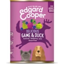 6x Edgard&Cooper Blik Vers Vlees Hondenvoer Wild - Eend 400 gr