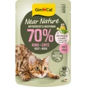 GimCat Kattenvoer Near Nature Rund&Eend 85 gr