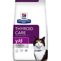 4x Hill's Prescription Diet Kattenvoer Droog y/d Thyroid Care 3 kg 4x Hill's Prescription Diet Kattenvoer Droog y/d Thyroid Care 3 kg