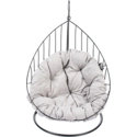 Duvo+ caviar metalen hangstoel 48x40x65cm