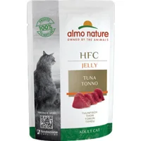 Almo Nature HFC Jelly Kattenvoer - Maaltijdzakje - Tonijn - 24 x 55g Almo Nature HFC Jelly Kattenvoer - Maaltijdzakje - Tonijn - 24 x 55g