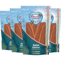 4x Renske Gezonde Beloning Vleesrepen Hondensnack Zalm 1 kg product name