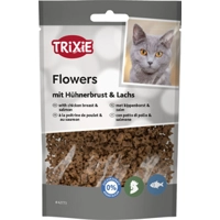 Trixie Flowers - Kippenborst & Zalm - Kip & Zalm - 50 g