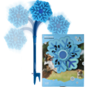 Coolpets ice flower watersproeier blauw hondenspeelgoed
