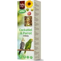 HobbyFirst King Sticks Valkparkieten&Papegaai Fruit 180 gr product name