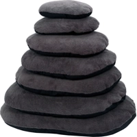 51 Degrees North Sheep Ovaal Hondenkussen - Grijs & Zwart - 95 x 68 cm product name