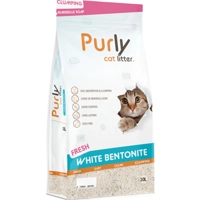 Purly Clumping White bentoniet kattenbakvulling - Fresh 10 liter product name