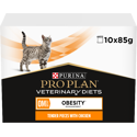 Purina Pro Plan Veterinary Diets OM Obesity Management Kat - chicken (10 x 85 gram)
