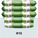 12x Prins NatureCare Hypoallergeen Hondenvoer Worst Kalkoen 250 gr