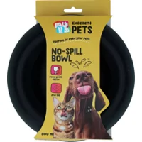 Excellent Pets No-Spill Bowl - Antraciet Excellent Pets No-Spill Bowl - Antraciet