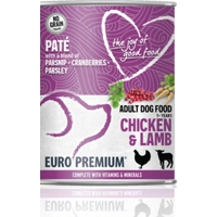 Euro-Premium Paté Adult Hondenvoer Nat Chicken&Lamb 400 gr product name