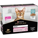 Purina Pro Plan Adult Delicate Rijk aan vis kat natvoer 10x85g