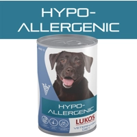 Lukos Veterinary Diet Hypoallergenic natvoer hond 12 x 400 g product name