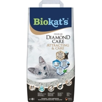 Biokat's Kattenbakvulling Diamond Care Attracting&Care 8 liter product name