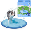 Coolpets splash zwembad sproeier blauw hondenspeelgoed
