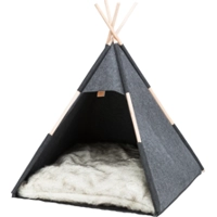 Trixie Tipi - vilt - Antraciet - 70 x 70 x 70 cm product name