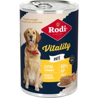 6x Rodi Hondenvoer Nat Paté Vitality Kip 400 gr 6x Rodi Hondenvoer Nat Paté Vitality Kip 400 gr