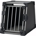 Trixie vervoersbox aluminium grafiet m 74x55x61 cm
