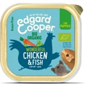 Edgard & Cooper Puppy Biologische Kip & Vis kuipje 17 x 100gr