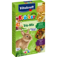 Vitakraft Trio-Mix Konijn Popcorn, Groente & Noot - 160 g product name
