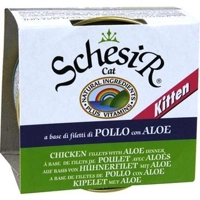 Schesir Kitten Kipfilet met Aloe Per 14