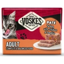 8x Voskes Original Paté Adult Kalkoen&Kip&Pompoen 8 x 95 gr