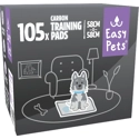 EasyPets Carbon Puppy Training Pads 58 x 58 cm 105 stuks
