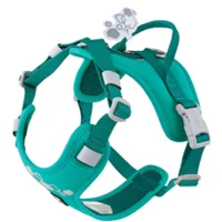 Hurtta Weekend Warrior Eco Harness 2 - Peacock - 65-80 cm Hurtta Weekend Warrior Eco Harness 2 - Peacock - 65-80 cm