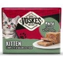 8x Voskes Original Paté Kitten Kip&Wortelen 8 x 95 gr
