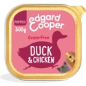 Edgard & Cooper Puppy Eend & Kip kuipje 18 x 300gr