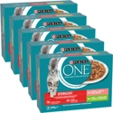 5x Purina ONE Adult Sterilcat Kattenvoer Nat Kalkoen&Zalm 8 x 85 gr