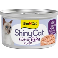 GimCat Kattenvoer Nat ShinyCat Filets in Jelly Tonijn&Zalm 70 gr product name