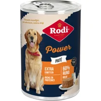 Rodi Hondenvoer Nat Paté Power Rundvlees 400 gr Rodi Hondenvoer Nat Paté Power Rundvlees 400 gr