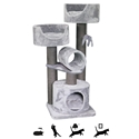 Krabpaal Sweet Petite Cabin 125 Fuzzy Grey