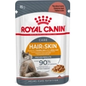 Royal Canin Care Hair & Skin Care in Gravy natvoer kattenvoer zakjes 12 x 85 gram