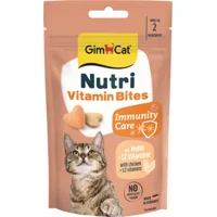 GimCat Kattensnack Nutri Vitamin Bites 40 gr GimCat Kattensnack Nutri Vitamin Bites 40 gr