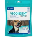 Virbac Veggiedent kauwstrips hond M 10-30kg (15 st). 1 verpakking