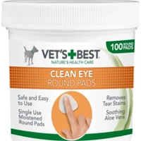 Vets-best Vets Best Clean - Eye Round Pads 100 st